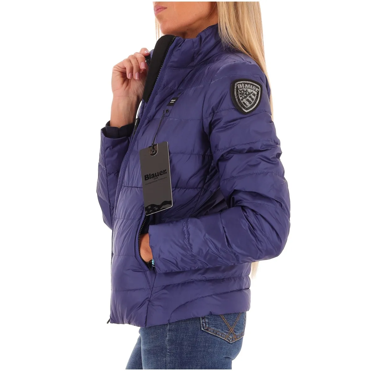Piumino in nylon cangiante Vale - immagine 4