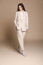 blazer donna in jersey trama puntino IRENE