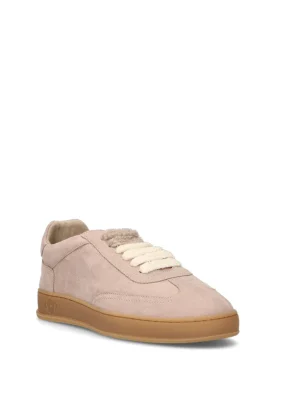 SOLDINI 80 Sneaker donna cipria in suede