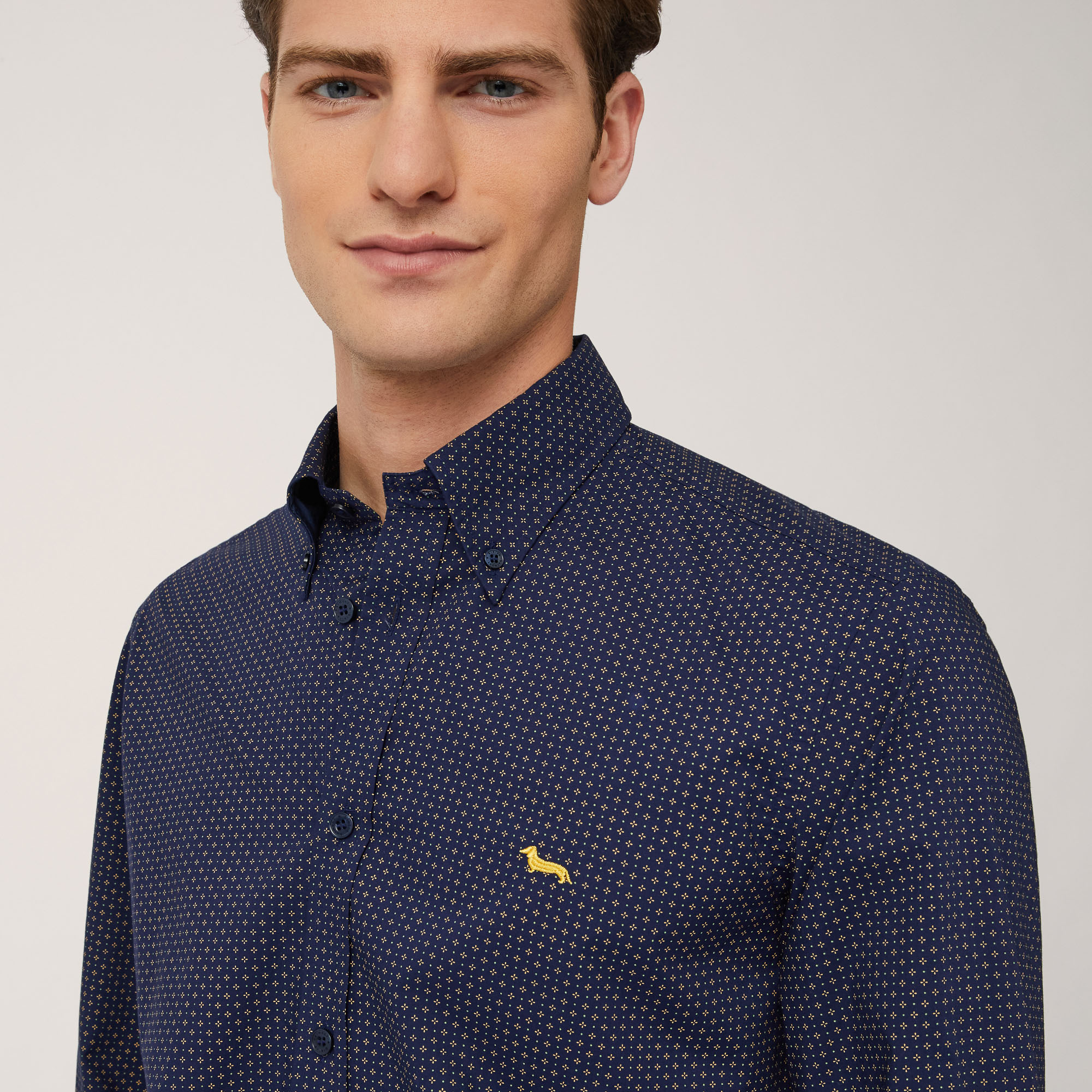 CAMICIA MICROFANTASIA-HARMONT & BLAINE - immagine 2