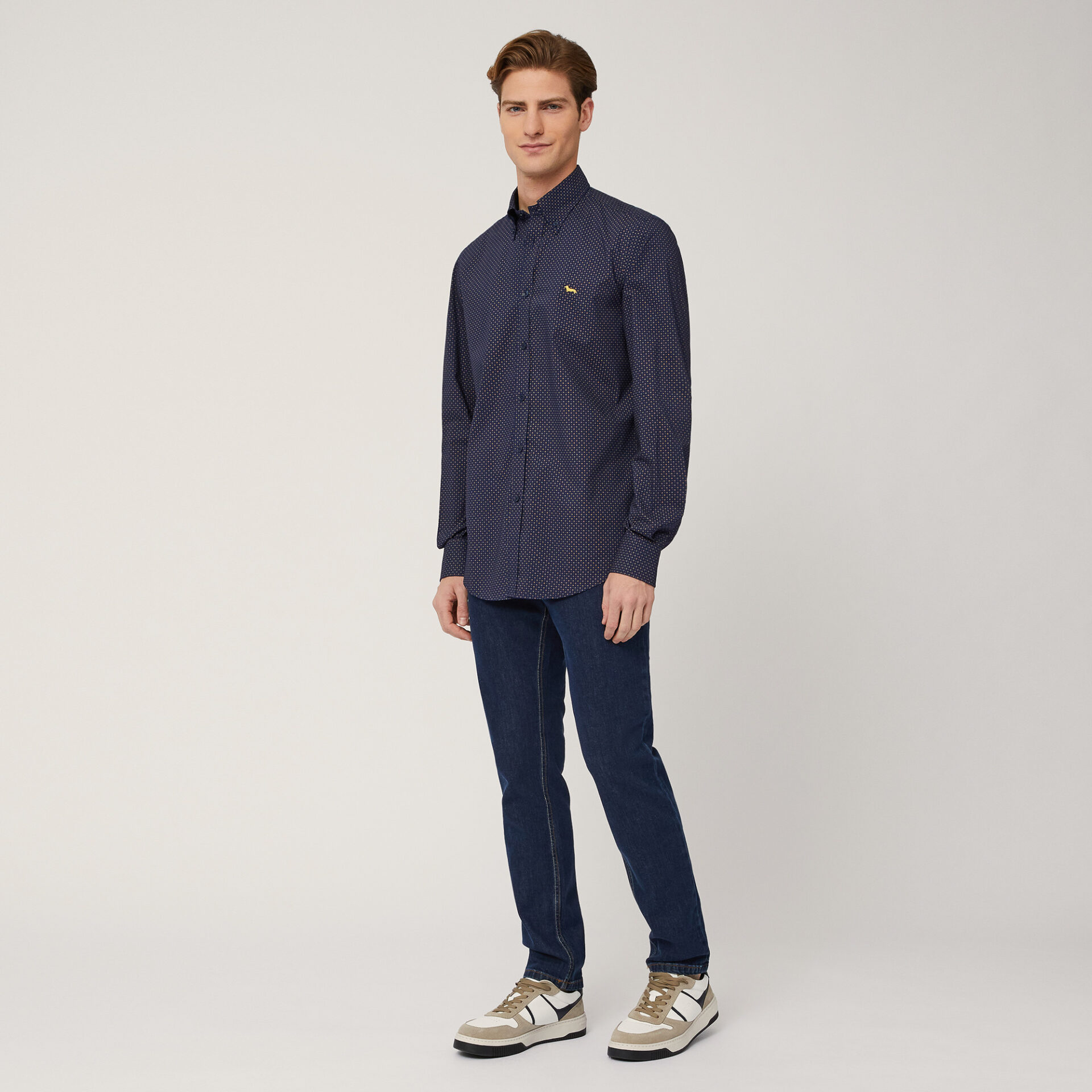 CAMICIA MICROFANTASIA-HARMONT & BLAINE - immagine 3