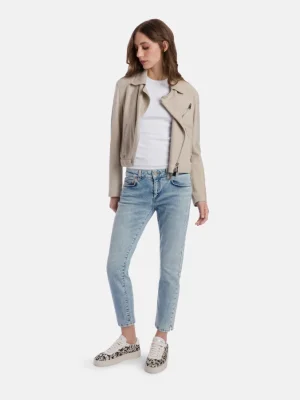 Jeans Rose slim in denim stretch responsabile