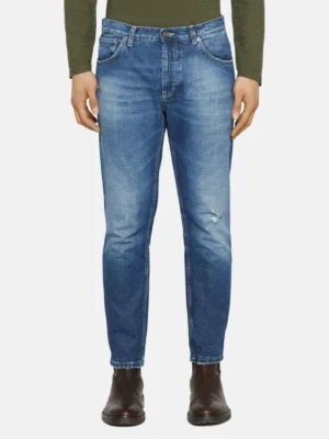 JEANS BRIGHTON CARROT IN DENIM-DONDUP